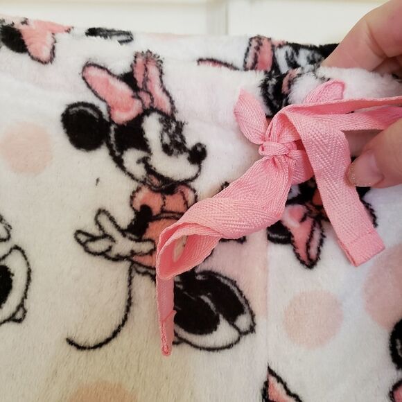Disney Minnie Mouse Elastic Drawstring Waist Sleepwear Bottoms - Picture 6 of 6